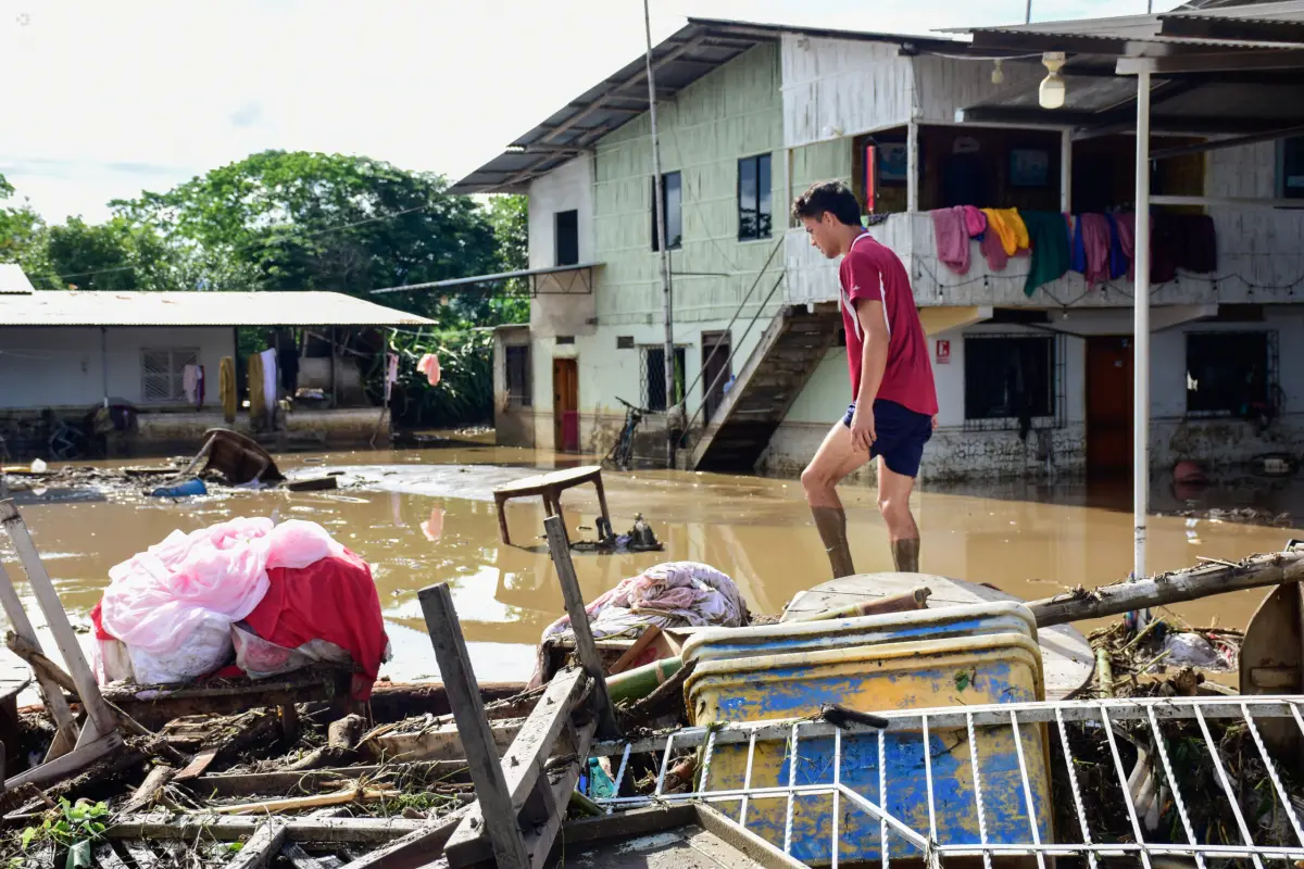 PORTOVIEJO-INUNDACIONES-CALDERON, Archivo El Diario