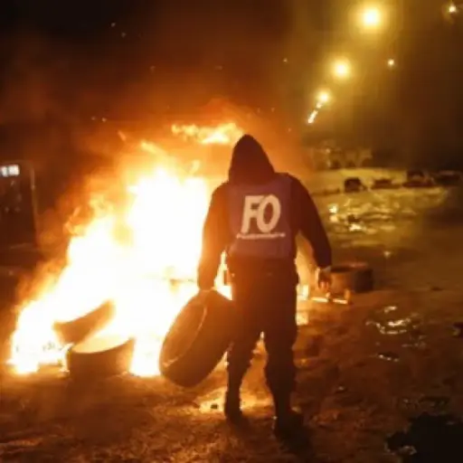 Francia registra una nueva noche de incidentes violentos contra cárceles
