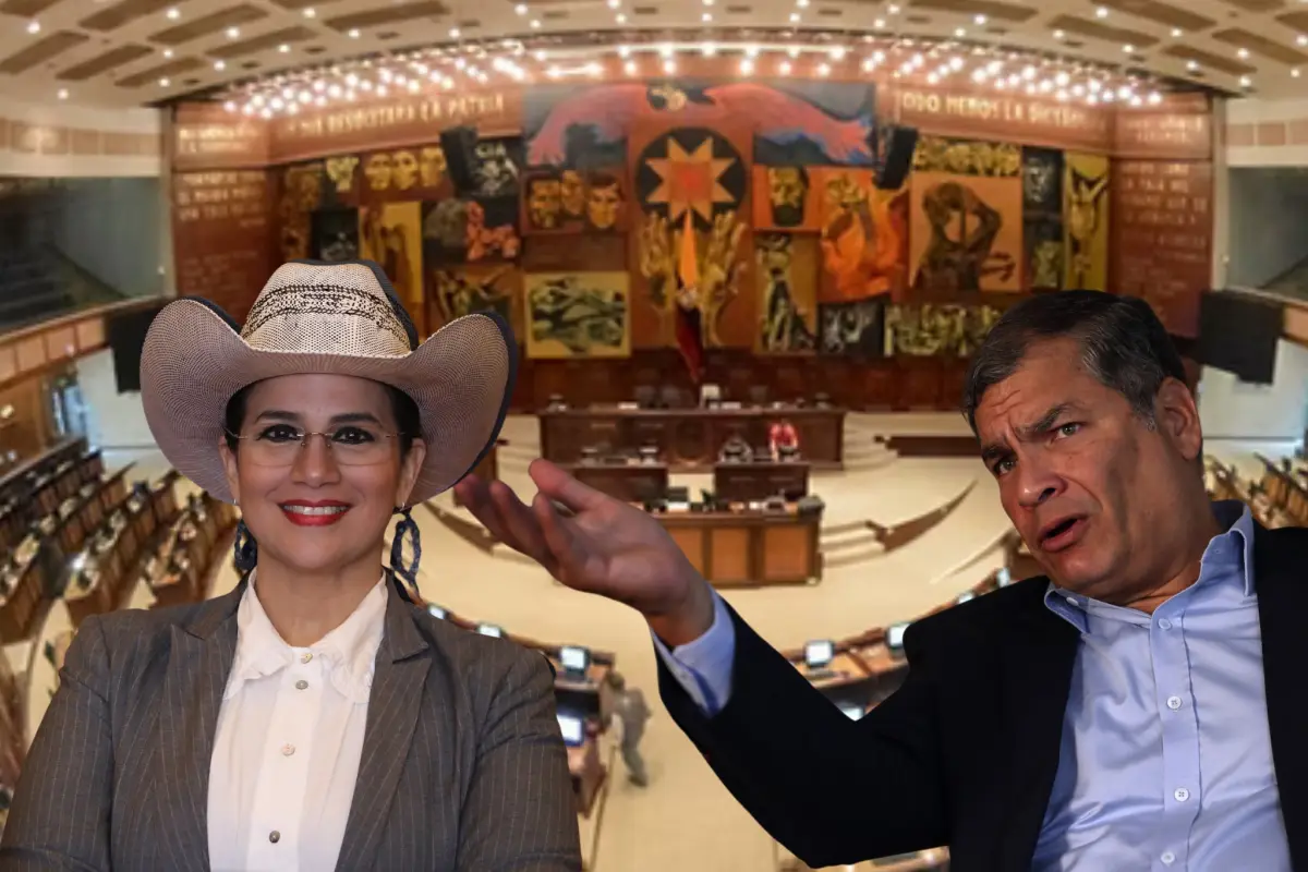 Mónica Salazar, asambleísta por la provincia de Los Ríos, decidió renunciar este martes a la bancada de Revolución Ciudadana.