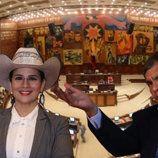 Mónica Salazar, asambleísta por la provincia de Los Ríos, decidió renunciar este martes a la bancada de Revolución Ciudadana