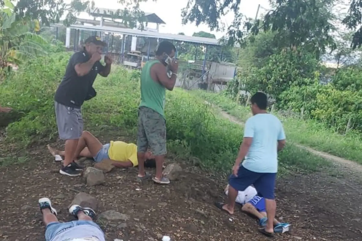 Sicarios matan a tres personas en Tosagua