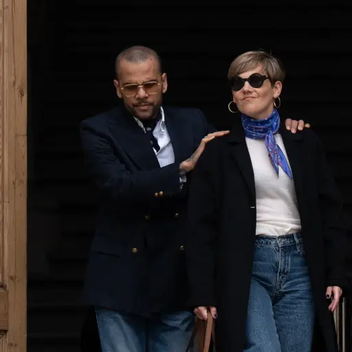 Dani Alves comparece ante la Audiencia de Barcelona para recuperar sus pasaportes tras su absolución