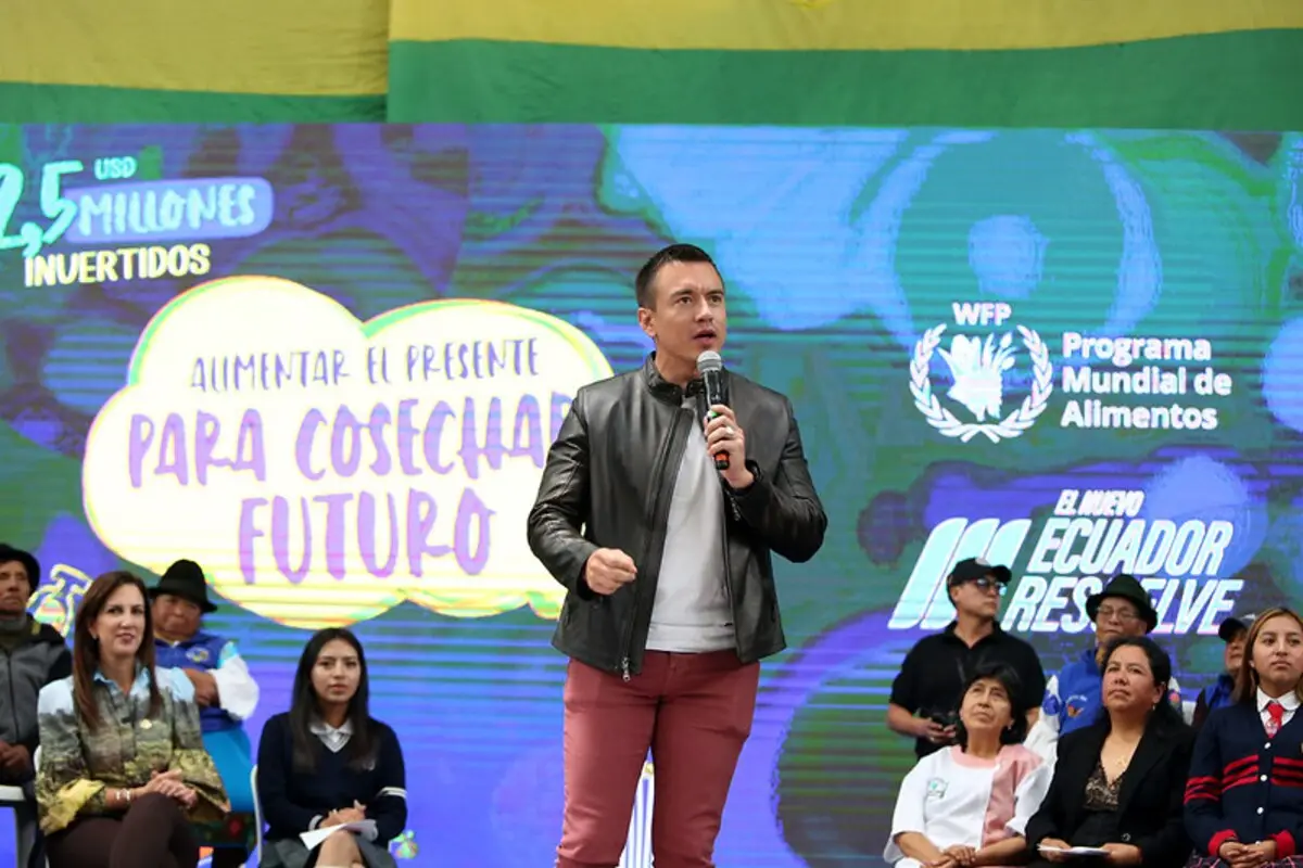 Ecuador lanza nuevo modelo de alimentación escolar para combatir la desnutrición infantil