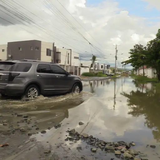 Lluvias afectan a las ciudadelas Miraflores y Fortaleza