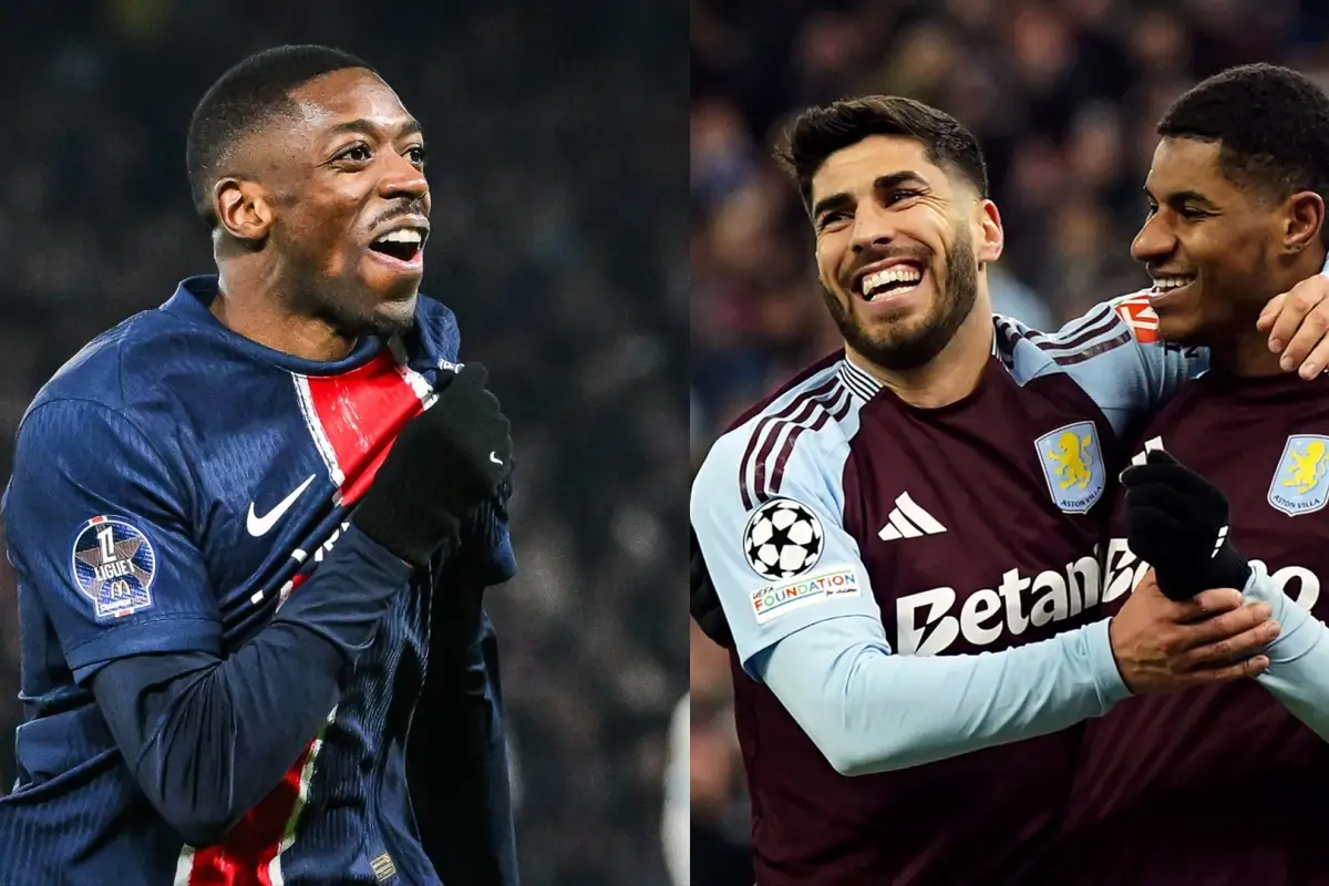 PSG de Willian Pacho recibe al Aston Villa en la ida de los cuartos de final de Champions League