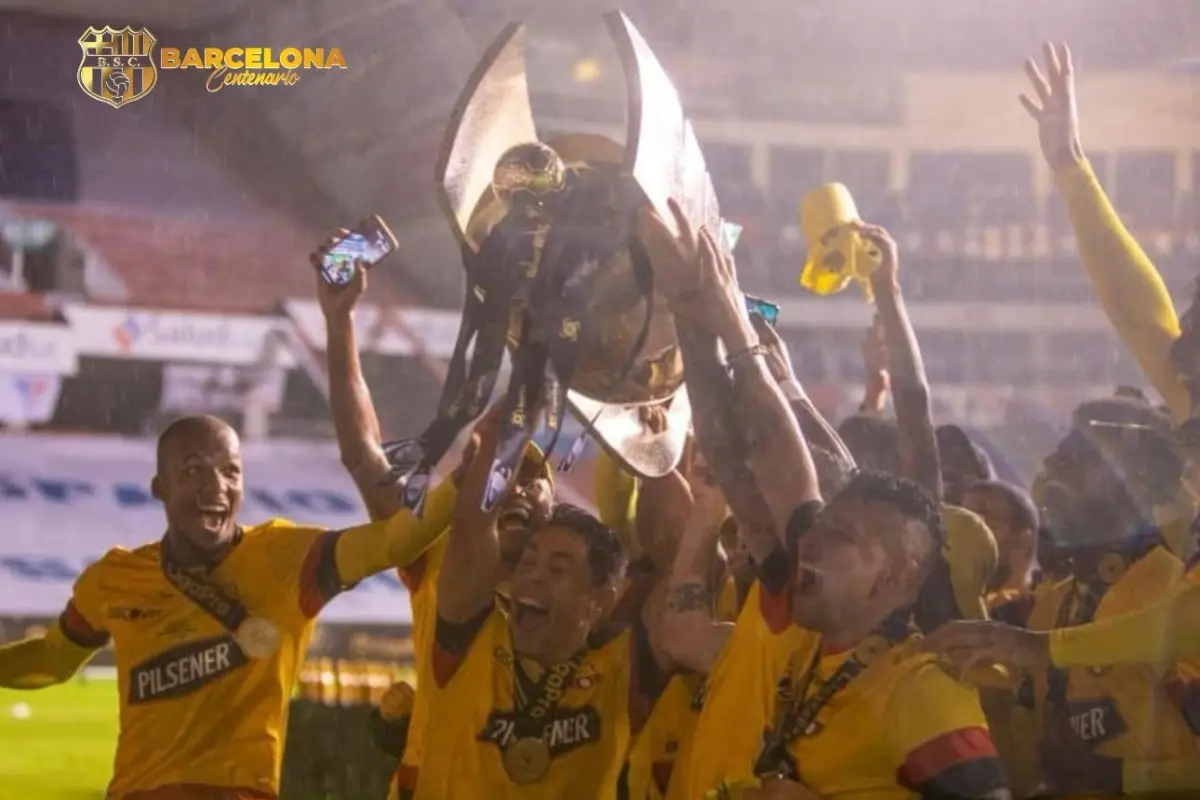 Barcelona SC conquista el título 2020 en el Rodrigo Paz Delgado tras 23 años sin victorias