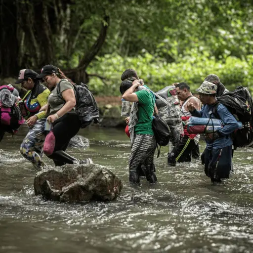 Cae un 98 por ciento el número de migrantes que cruzan el Tapón del Darién panameño hacia el norte