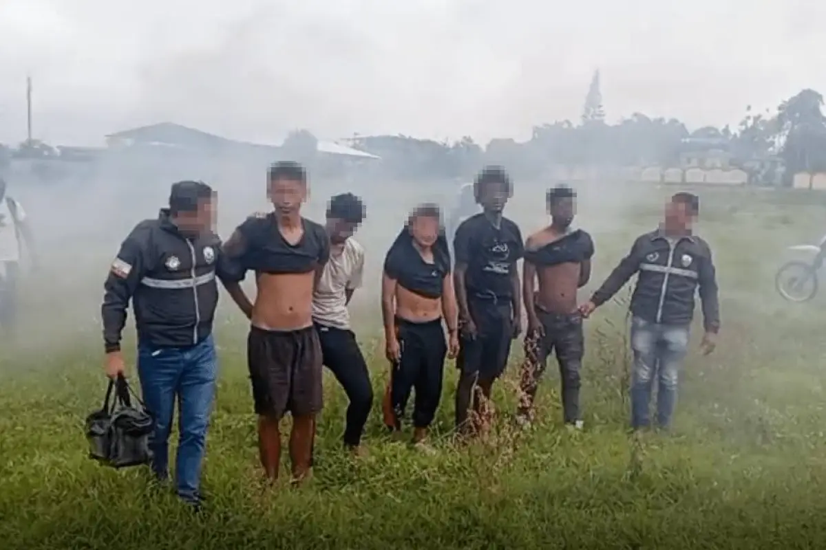 Policía desarticula banda vinculada al microtráfico y porte ilegal de armas en Santo Domingo de los Tsáchilas