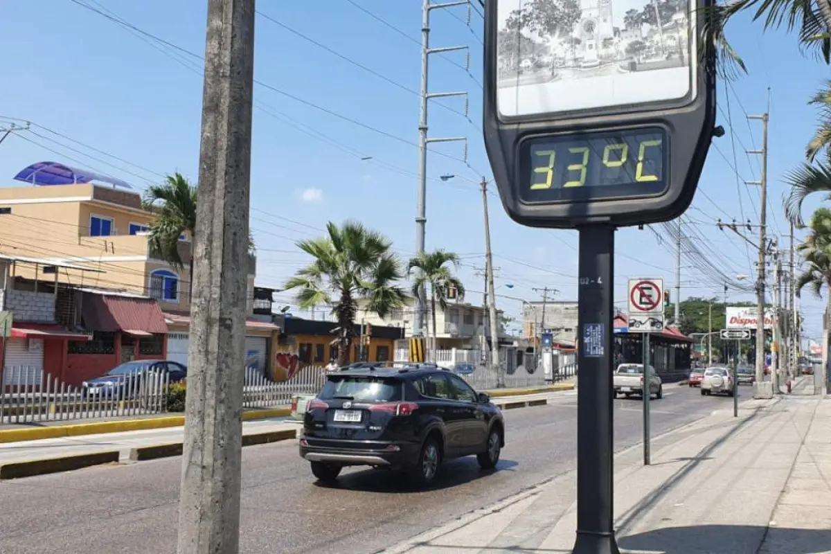 Guayaquil con sensación térmica extrema y posibles lluvias este viernes, 16 de mayo