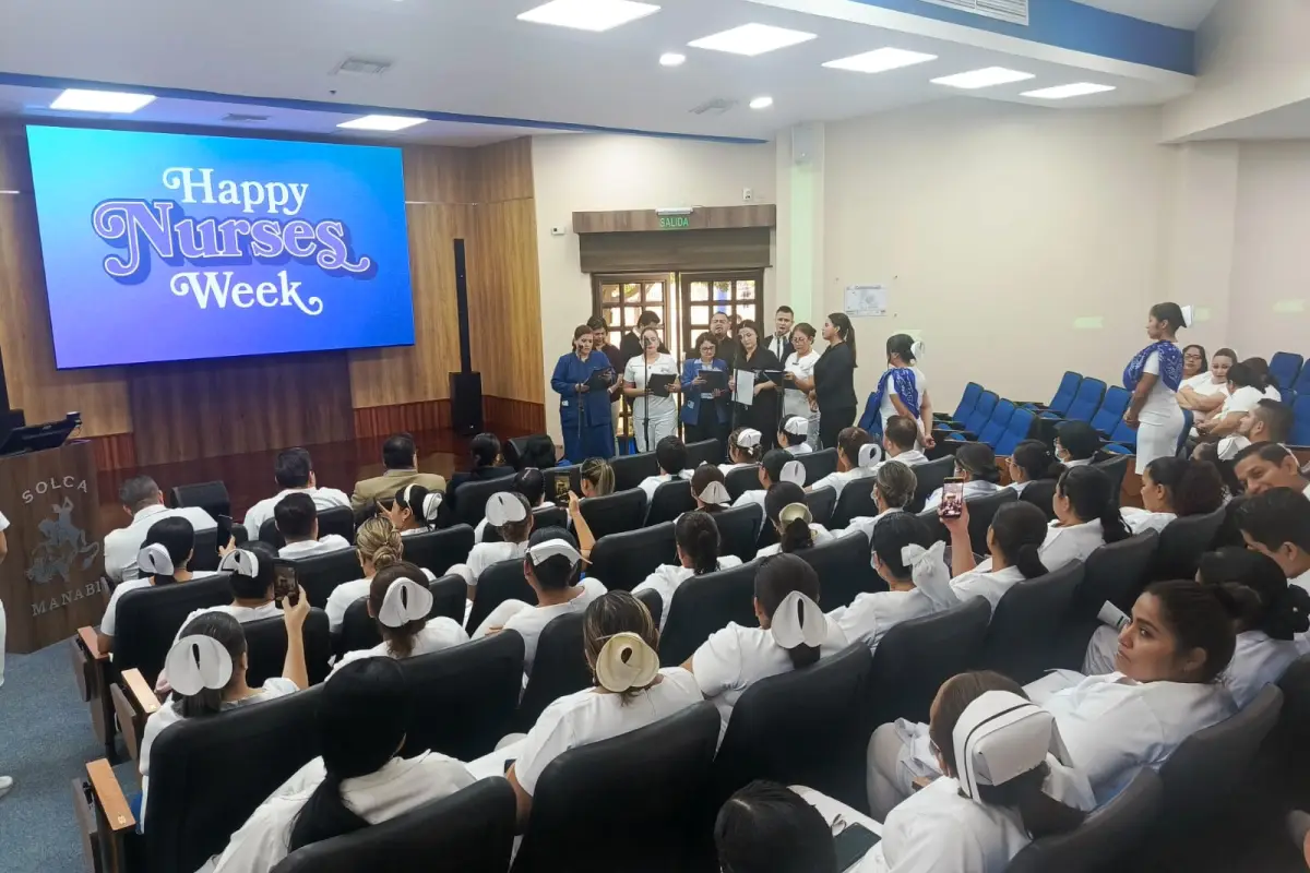 Día Internacional de la Enfermería Solca reconoce labor de profesionales en Manabí