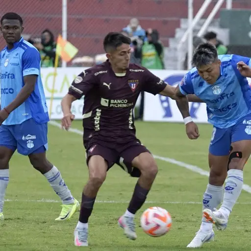 El quevedeño Alexander Alvarado le dio el triunfo a Liga de Quito, en Ambato, por la LigaPro