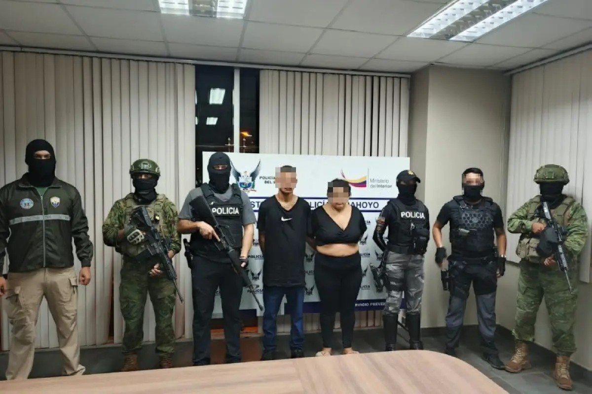 A la cárcel por extorsión y secuestro exigían entre 12 mil y 15 mil dólares por liberar a sus víctimas en Puebloviejo, Los Ríos