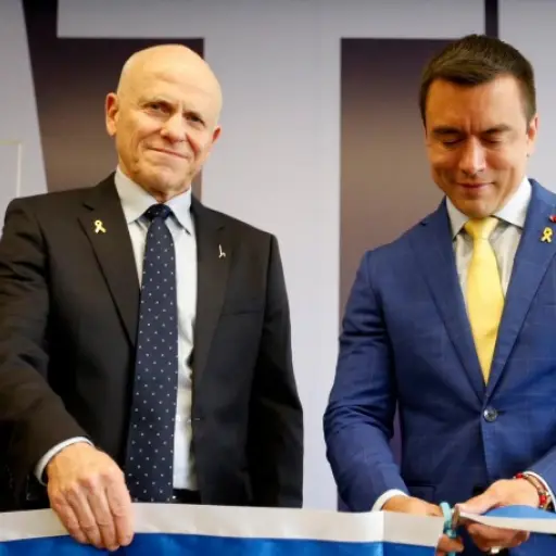 Ecuador abre centro de emprendimiento en Jerusalén y firma acuerdo energético