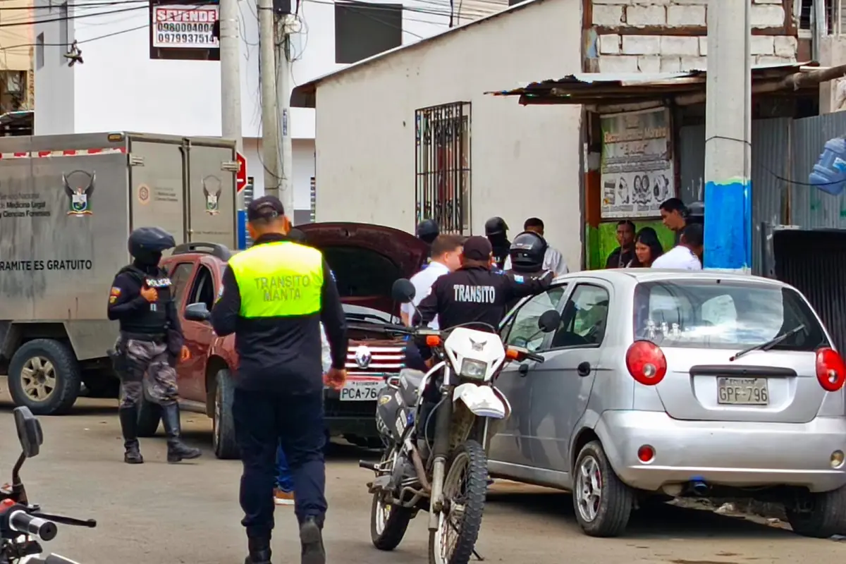 Sicariato en Manta asesinan al presidente de la Asociación de Agentes de Tránsito