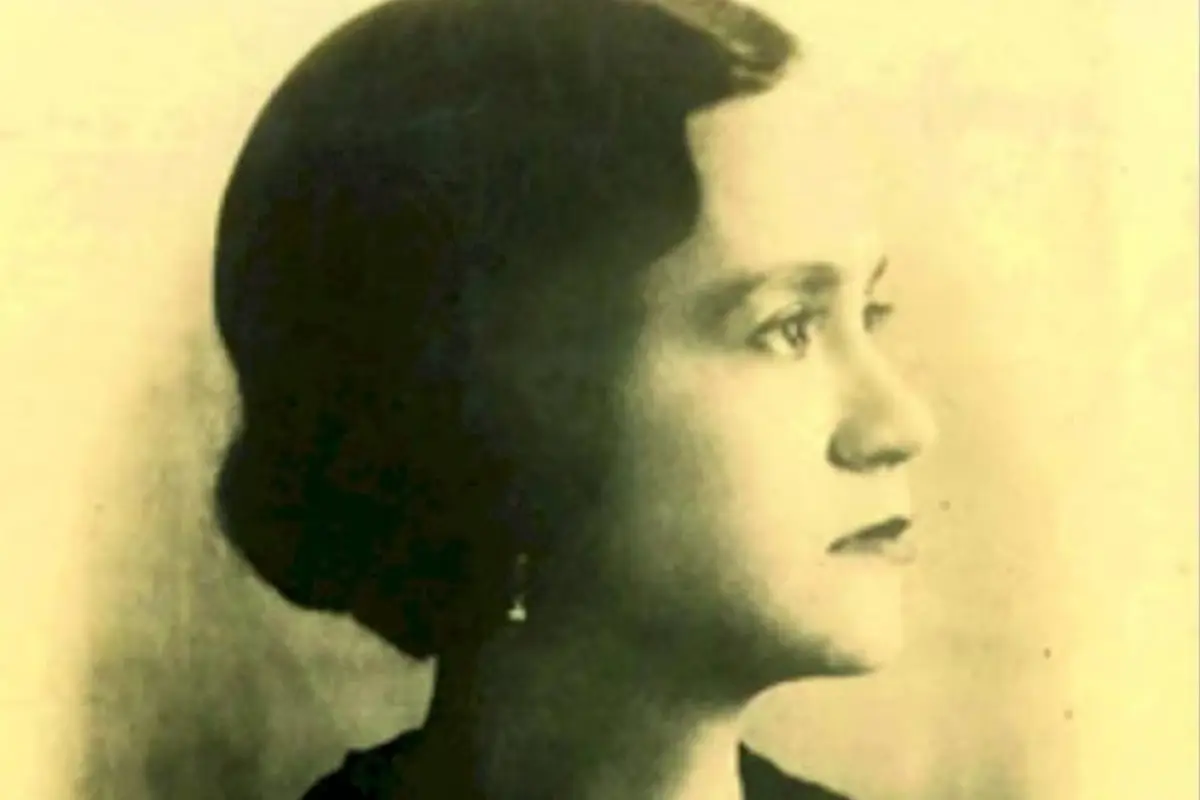 Una fotografía de Matilde Hidalgo en sus años juveniles en Ecuador.