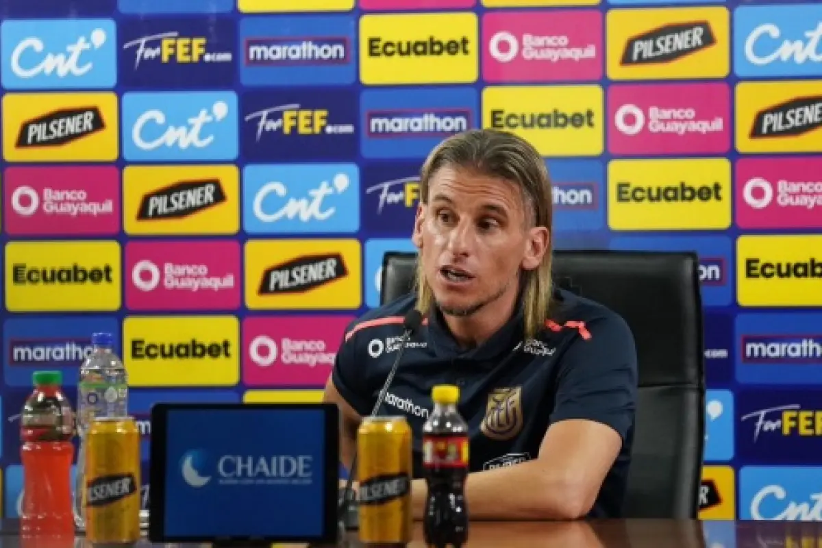 Sebastián Beccacece entrenador de la selección ecuatoriana de fútbol