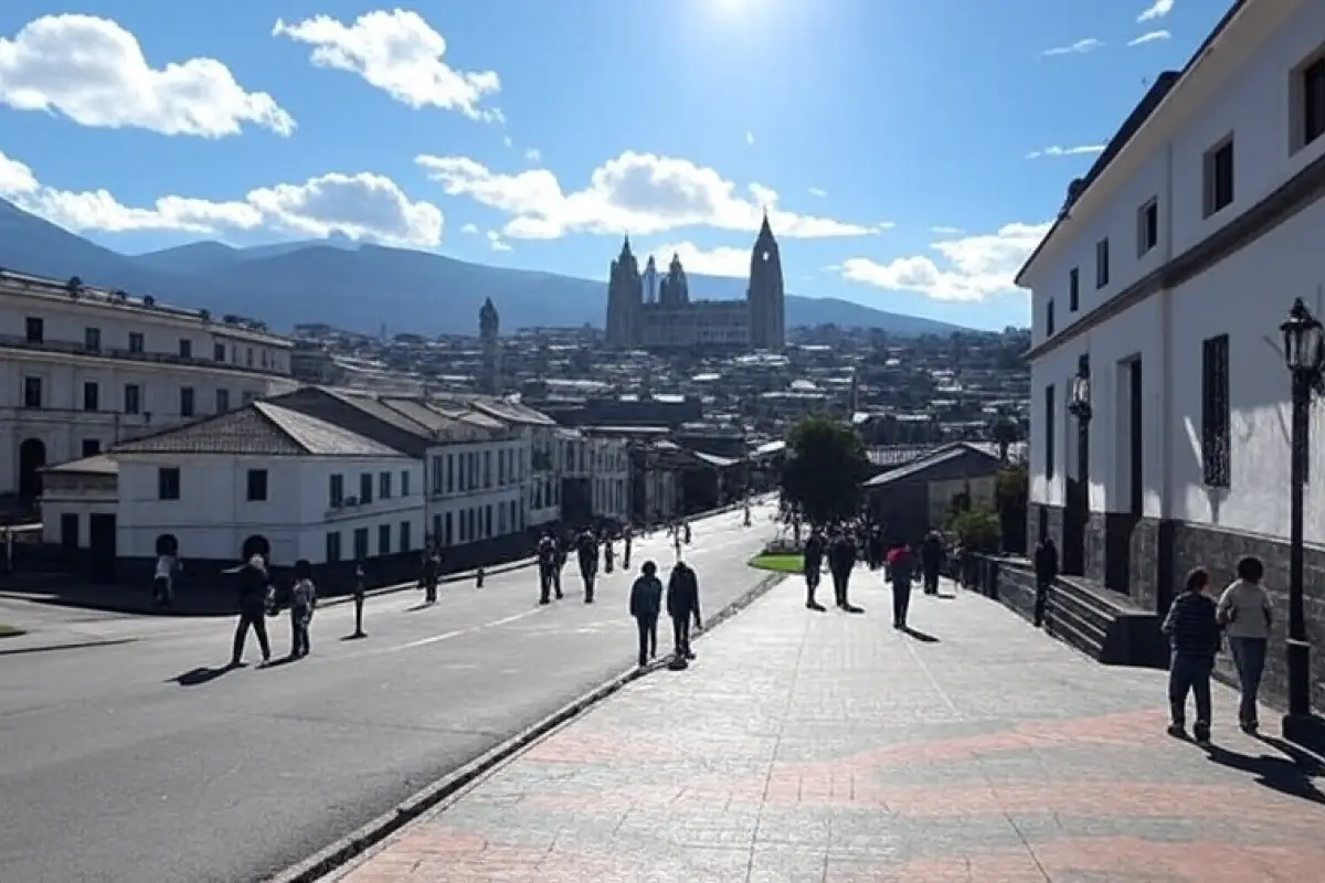 El clima en Quito será fresco y con opciones de lluvia, según el INAMHI