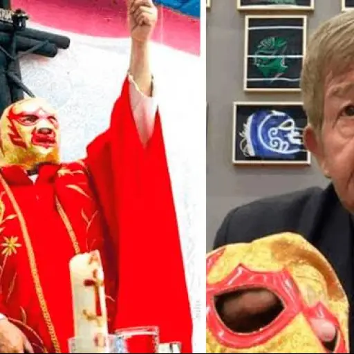 Fray Tormenta: el sacerdote luchador que sostuvo un orfanato con su máscara
