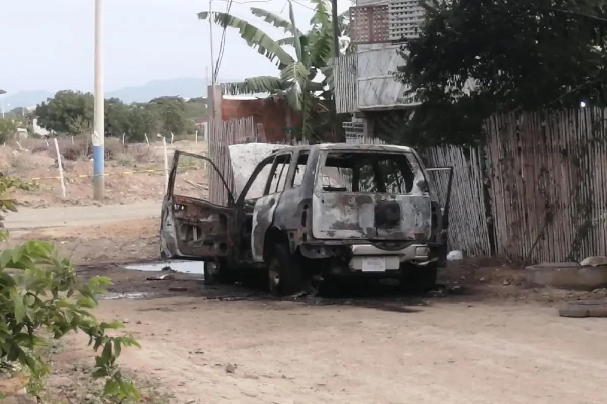 En Manta, los incendios vehiculares han crecido un 20%, y muchos están ligados a asesinatos.