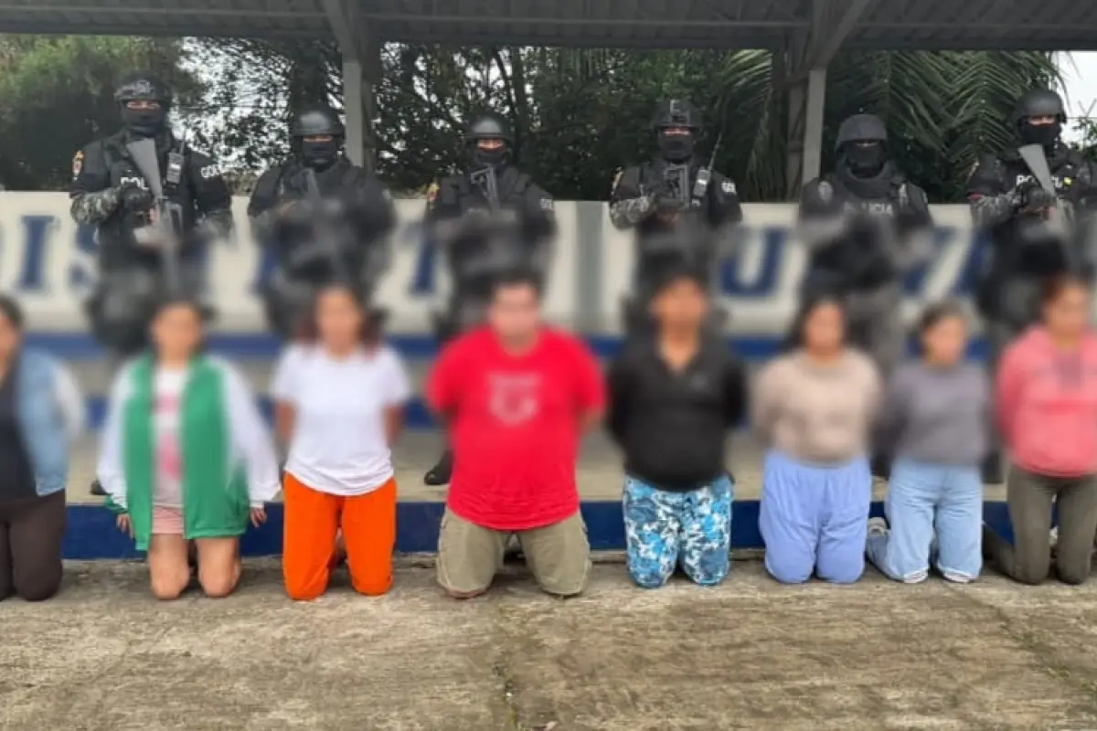 Los integrantes de una red de secuestros, según la Policía, quedaron a órdenes de las autoridades judiciales.