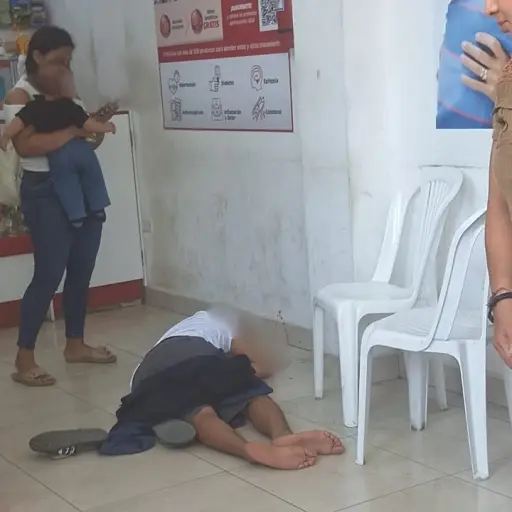 Lo acribillan a tiros cuando compraba medicamentos en una farmacia