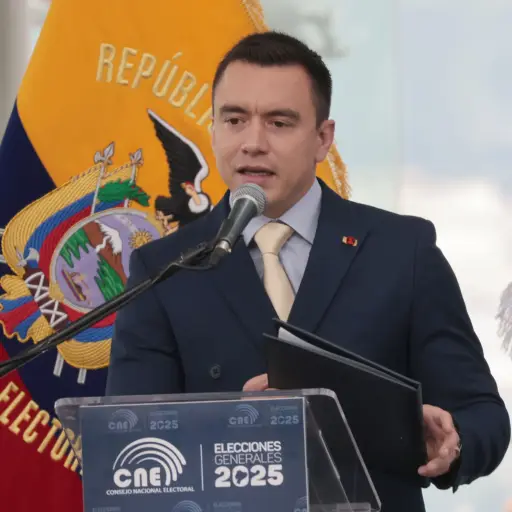 Noboa condena el atentado contra Miguel Uribe y rechaza la violencia política