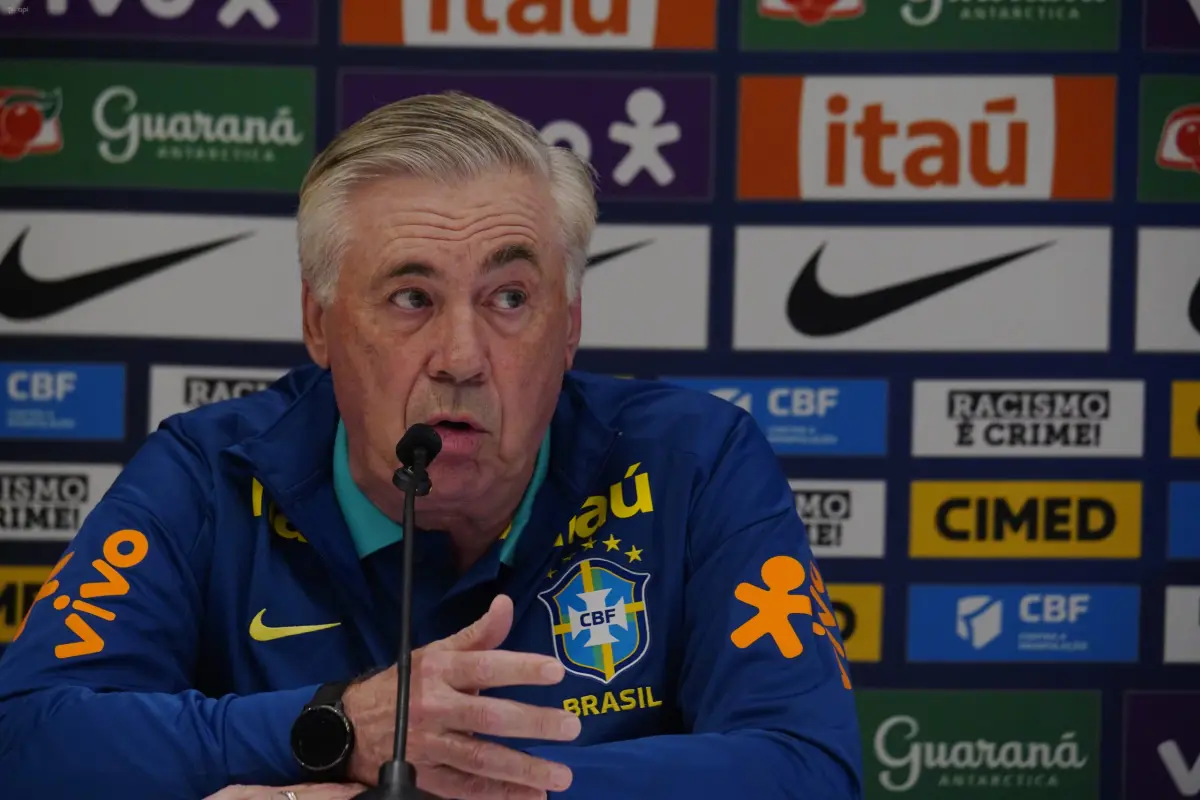Carlo Ancelotti, técnico de Brasil Ecuador es un equipo que muestra gran calidad