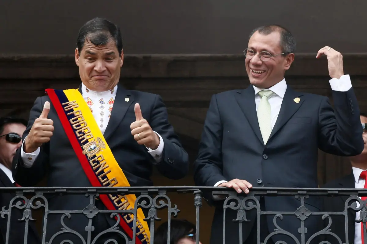 El binomio Rafael Correa y Jorge Glas, ganaron los comicios del 2013 en Ecuador.