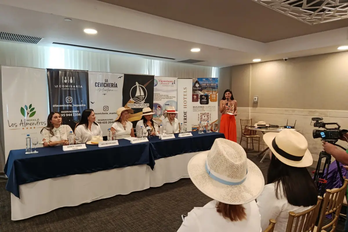 local 1 turismo sombreros, Las gestoras turísticas y culturales de Manta lanzaron la campaña la mañana de este martes 24 de junio del 2025 en el hotel Oro Verde.


