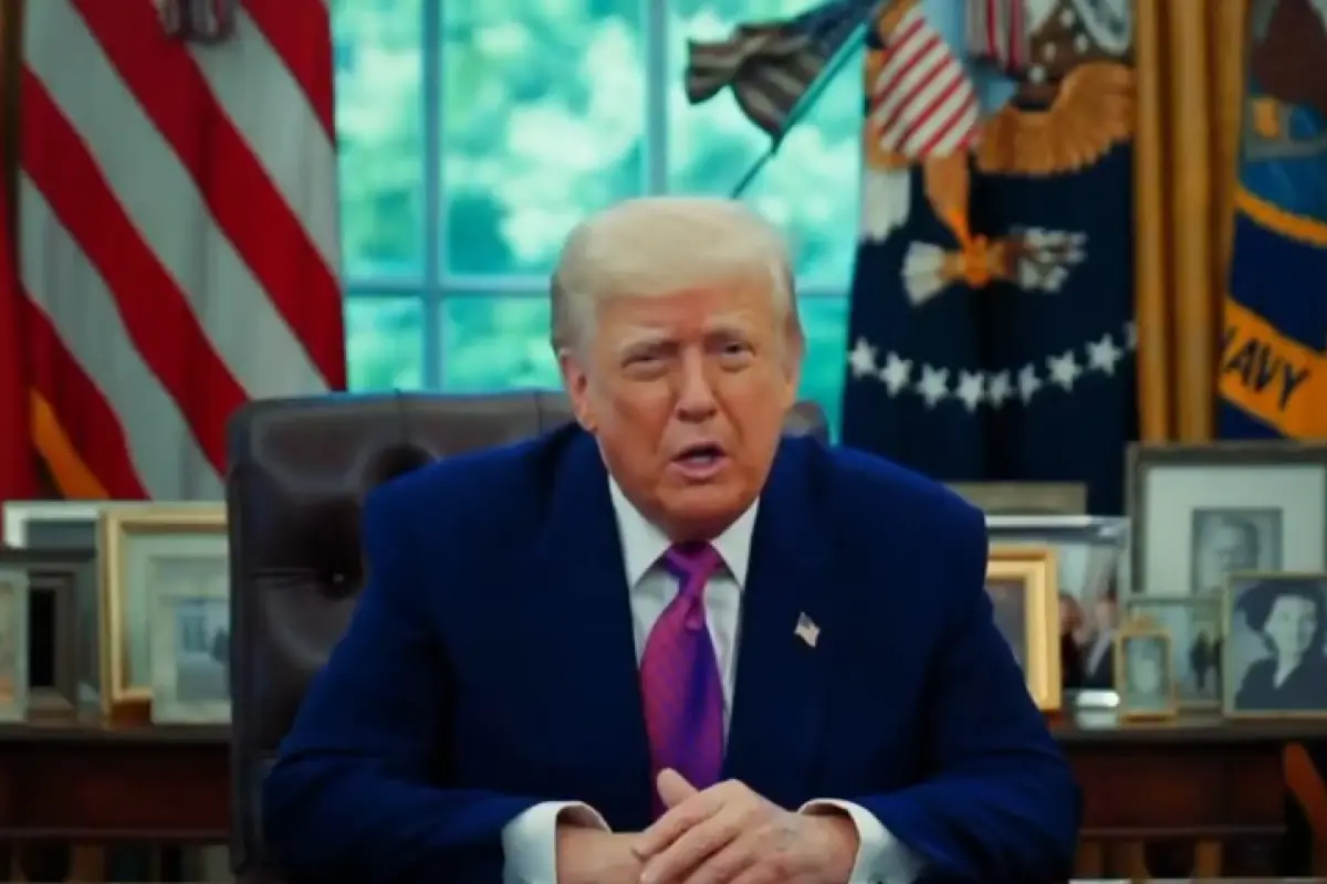 Donald Trump presidente de Estados Unidos de Norteamérica,  