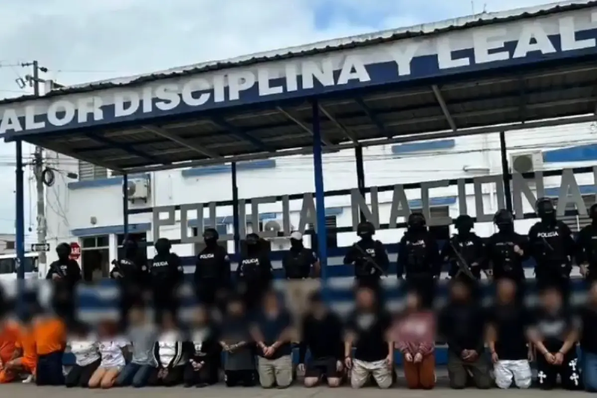 Los detenidos fueron puestos a órdenes de las autoridades judiciales.
