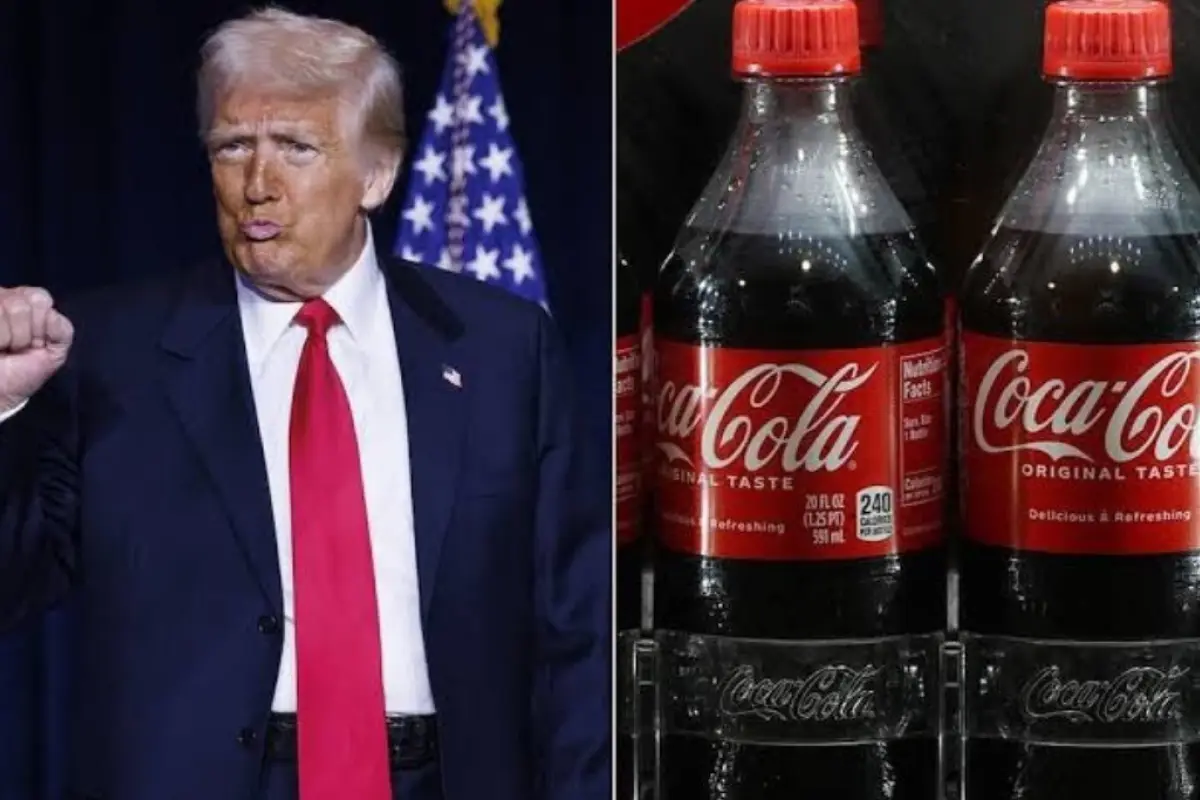 Coca-Cola utilizará azúcar real de caña en sus productos de EE.UU., afirma Donald Trump