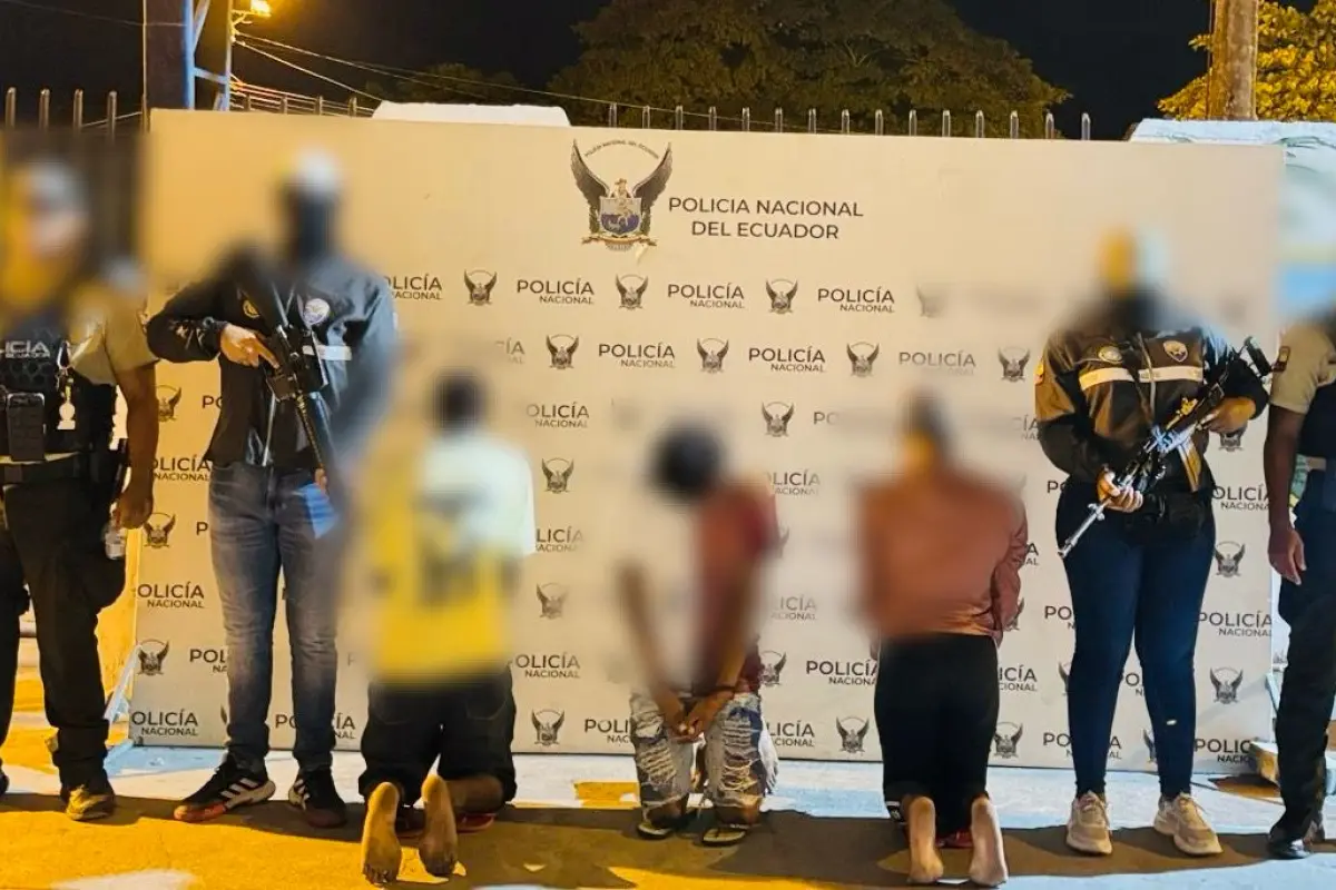 Policía detiene a tres implicados en caso de desaparición involuntaria en Esmeraldas