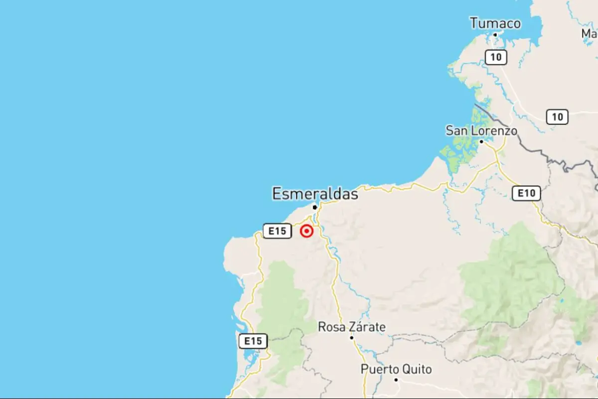 Sismo de 4,6 grados causa alarma en Esmeraldas; Inocar se pronuncia sobre alerta de tsunami