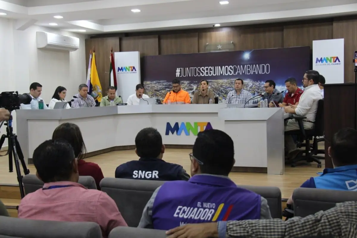 La captación de agua cruda en Casa Lagarto fue declarada en emergencia en Manta, por daños causados por la erosión del río Portoviejo