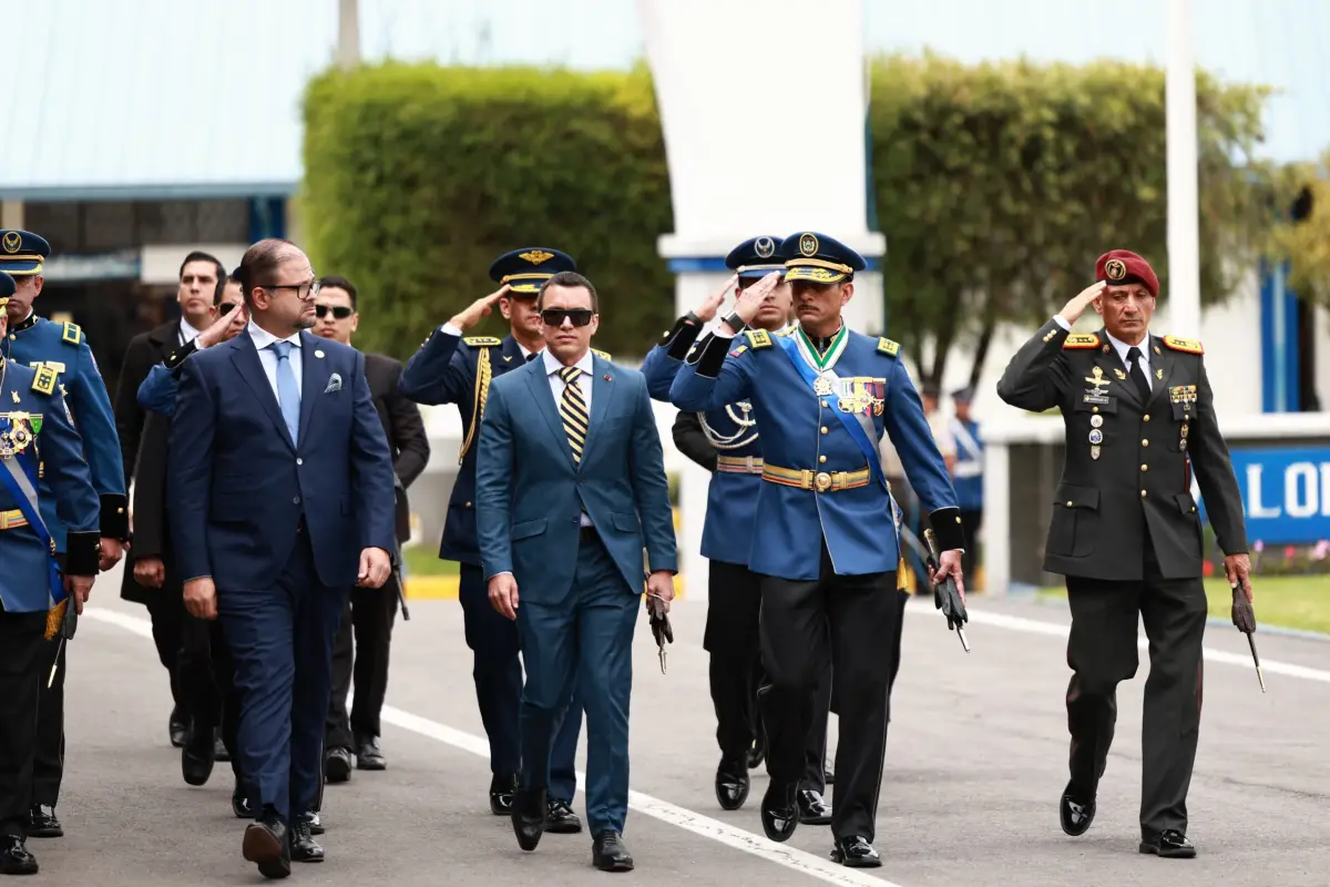 El presidente oficializó el relevo del mando policial: Pablo Dávila es el nuevo Comandante General