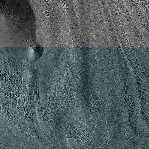 Glaciares de Marte contienen más de 80 % de hielo casi puro, revela nuevo estudio