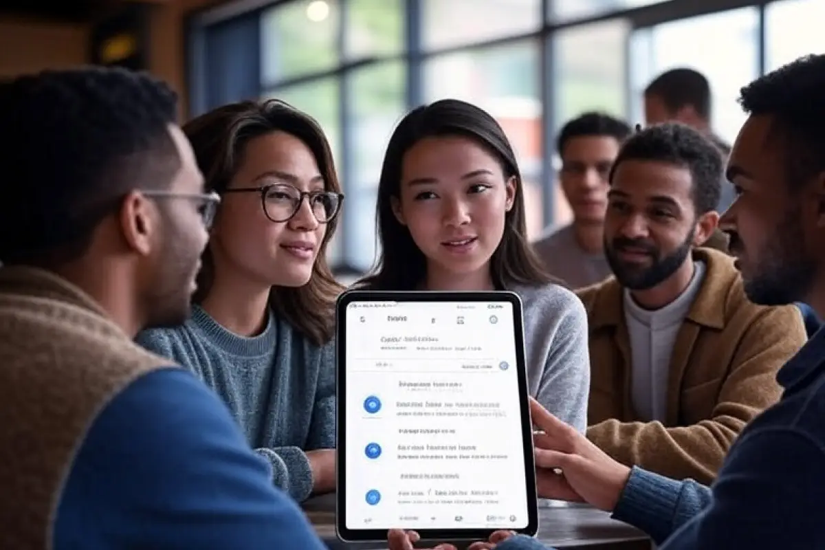 Nuevas funciones de Google Traductor facilitan el aprendizaje. (Imagen generada por IA)