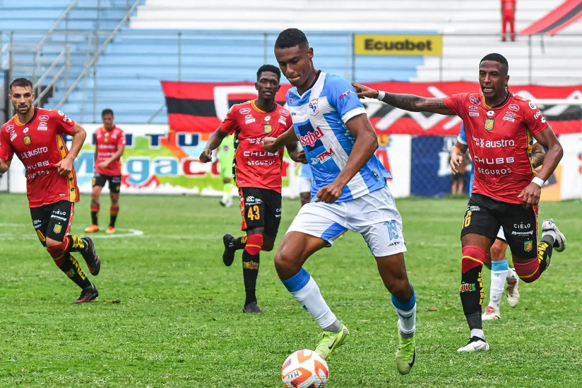 Manta FC perdió 1-0 ante Deportivo Cuenca este sábado 23 de agosto de 2025 en el estadio Jocay.