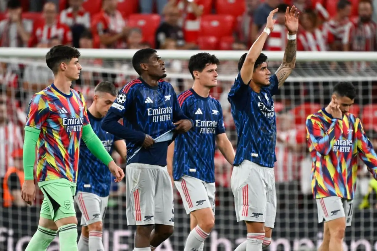 Arsenal con Piero Hincapié al cambio superó al Athletic en la Champions League.