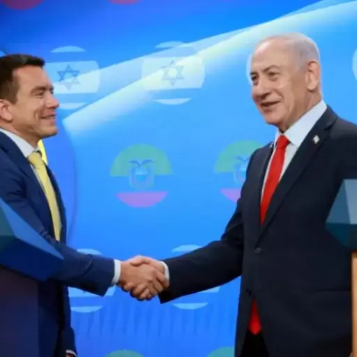 Netanyahu agradece a Noboa por declarar terroristas a Hamás, Hezbolá y la Guardia Revolucionaria