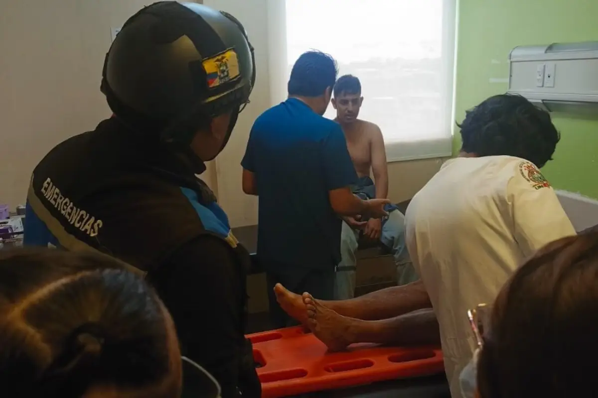 Dos hombres sufrieron descargas eléctricas en una obra en El Carmen by 16, 