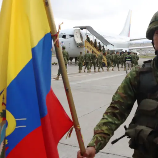 El Ejército de Ecuador despliega 1.750 soldados en nueve provincias del país para combatir el crimen organizado