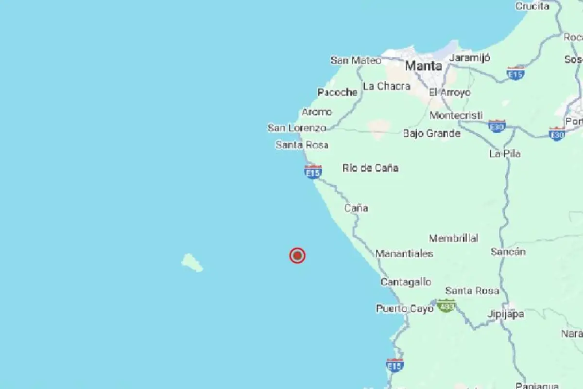Nuevo sismo con epicentro en Puerto López se sintió en varios cantones de Manabí
