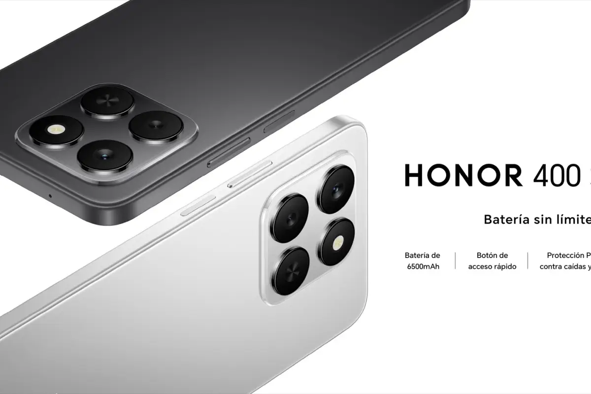 Honor 400 Smart con batería increíble y botón IA