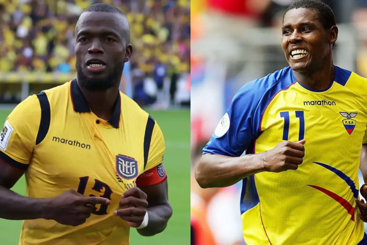 Agustín Delgado dedica emotivo mensaje a Enner Valencia.