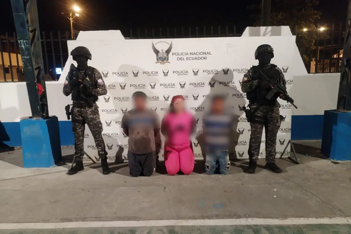 Policía Nacional frustra secuestro y aprehende a tres sospechosos en Esmeraldas
