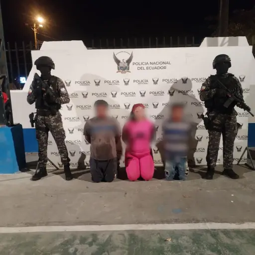 Policía Nacional frustra secuestro y aprehende a tres sospechosos en Esmeraldas