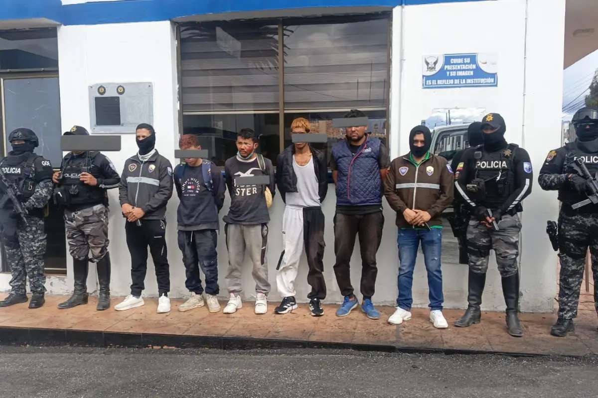 Cayó banda que robó camión de gas en Riobamba: ¿vínculos con Los Lobos?