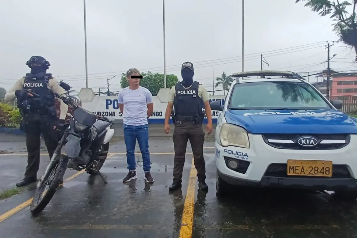 Detenido con explosivos y maletas robadas ¿Qué hay detrás del operativo en Santo Domingo